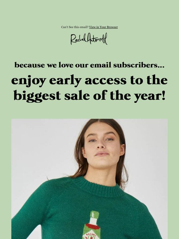 LAST HOURS TO SHOP BEFORE EVERYONE ELSE