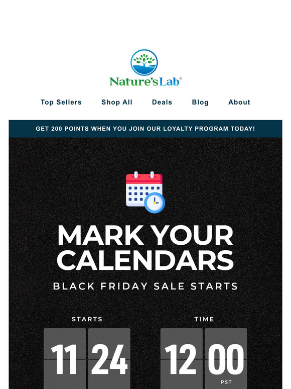 Black Friday Savings Coming Soon!
