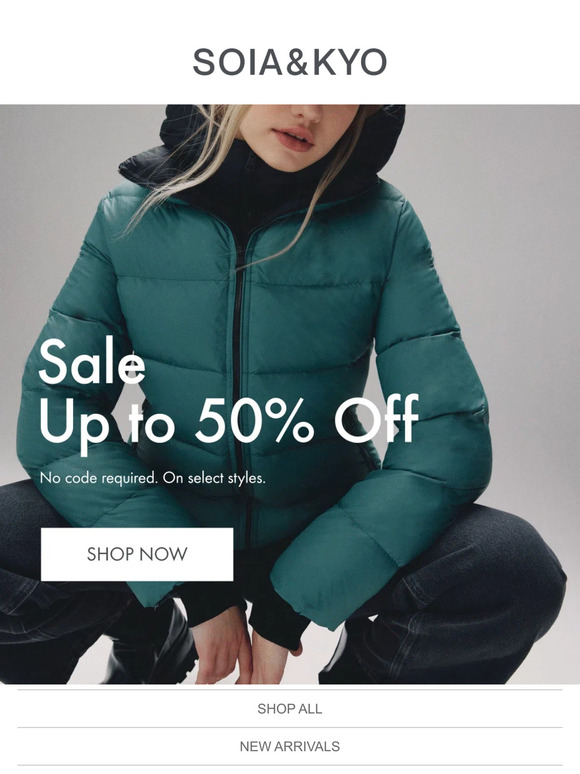 Up to 50% Off - Black Friday Sale!