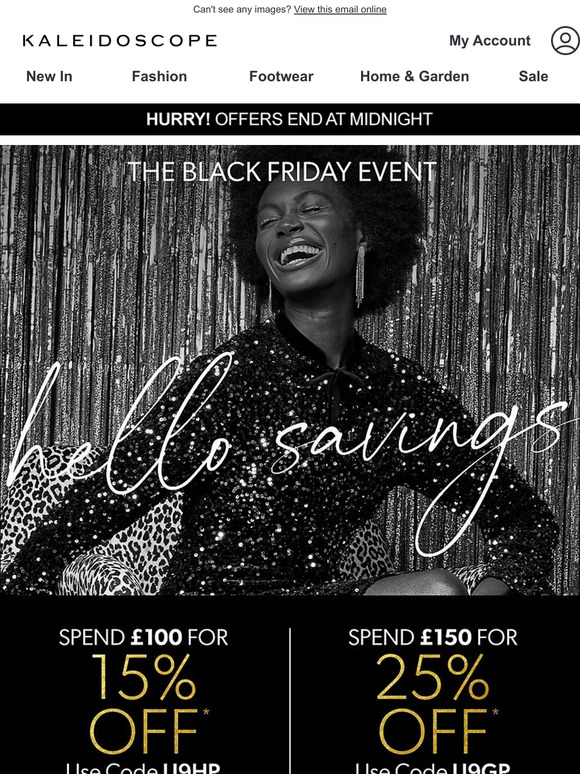 Last chance! Choose 15% or 25% off now...