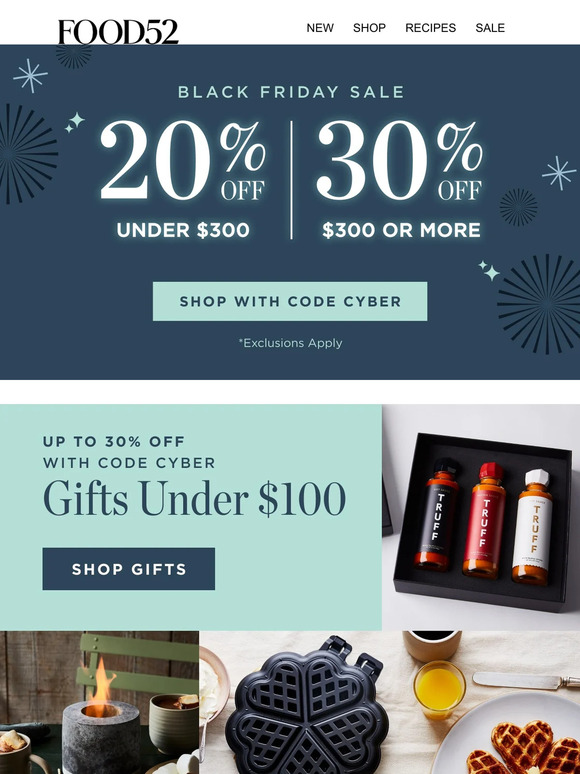 Buy more, save more 🎉 Up to 30% off SITEWIDE with code CYBER.