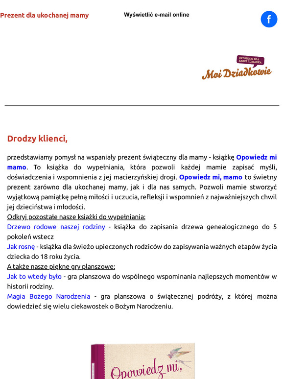 Uciesz mamę oryginalnym prezentem świątecznym