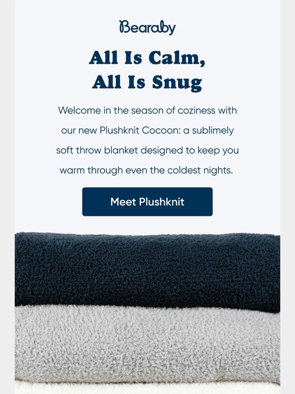 NEW! Meet the Plushknit Cocoon