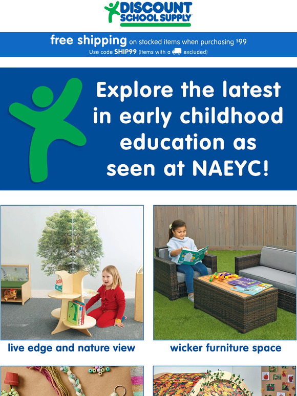 Explore the latest in early childhood education as seen at NAEYC