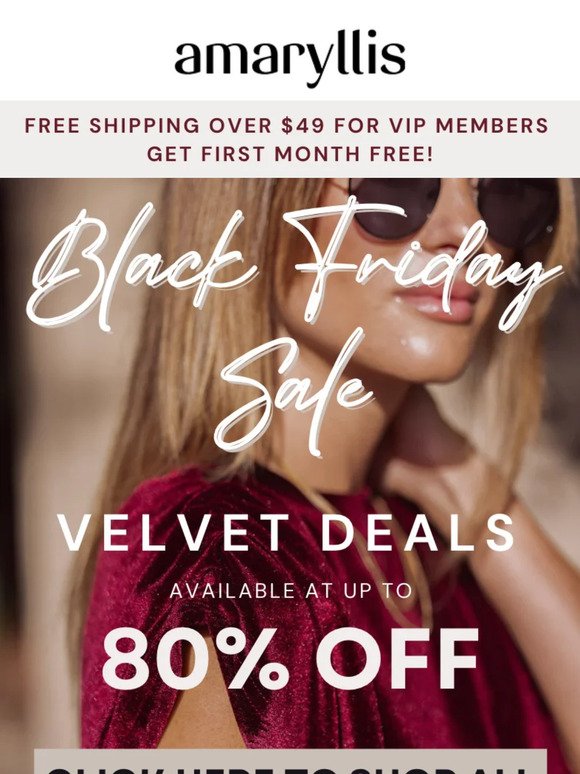 FLASH DEAL! Up to 80% off + Free shipping over $49 for members 😱