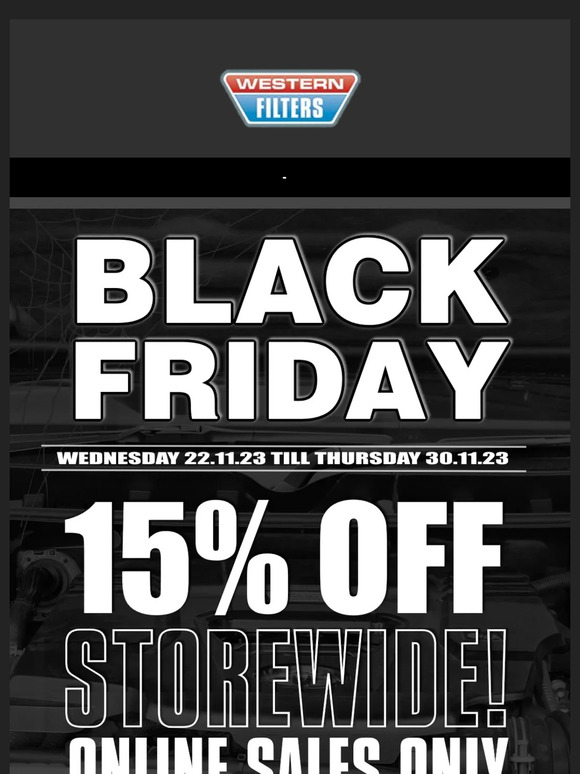 ★ BLACK FRIDAY is here —