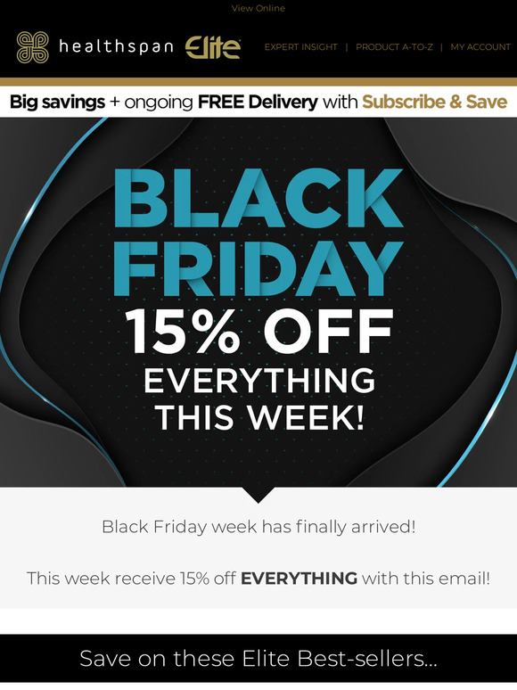 —, SAVE this Black Friday!