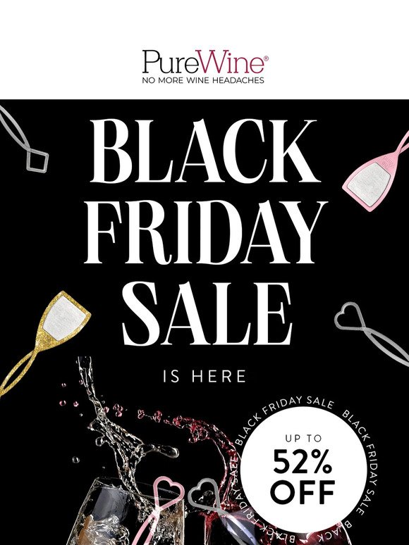 BLACK Friday is here! 🍷