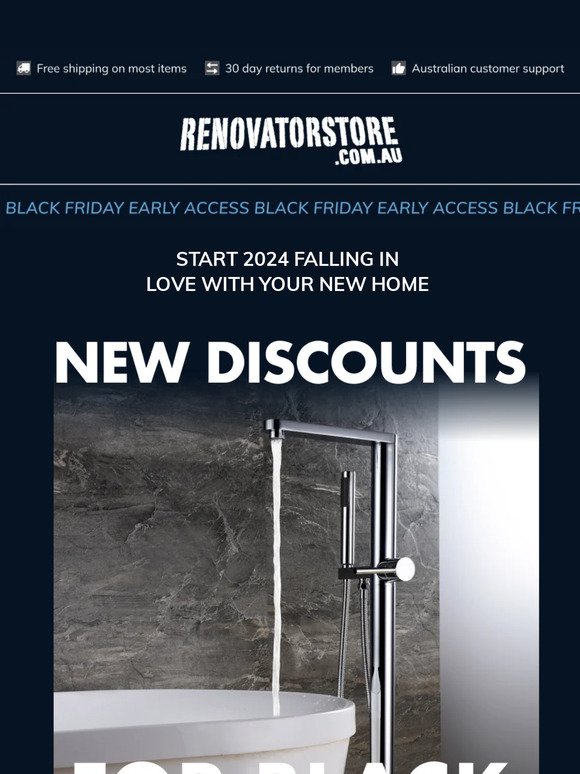 ⚫ Use These Black-Friday Categories To Renovate