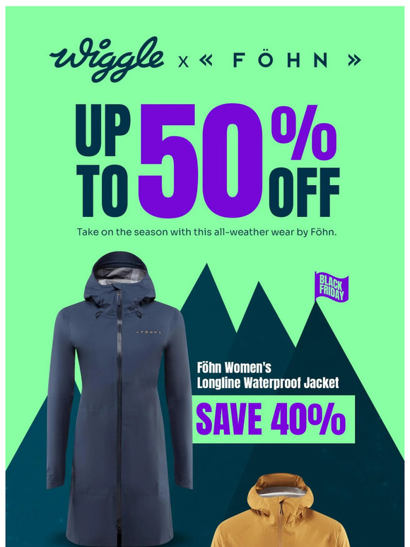 Save up to 50% on Föhn jackets and more