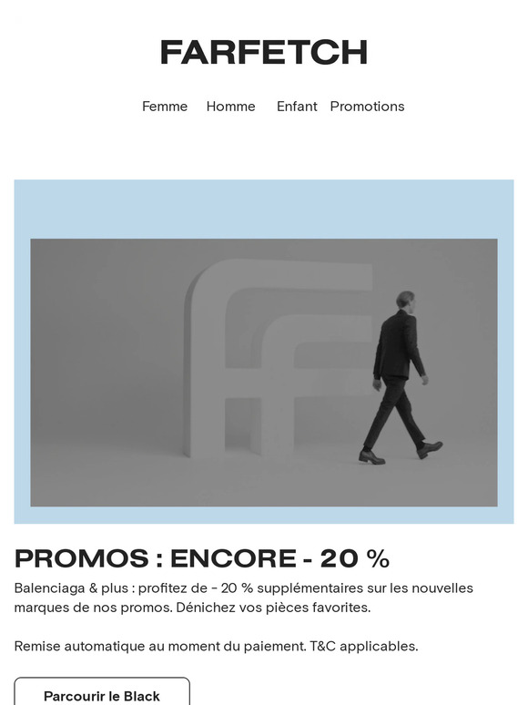 Promos : encore - 20 % sur Balenciaga & plus