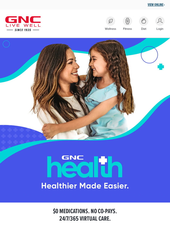 GNC Health—Healthier Made Easier​