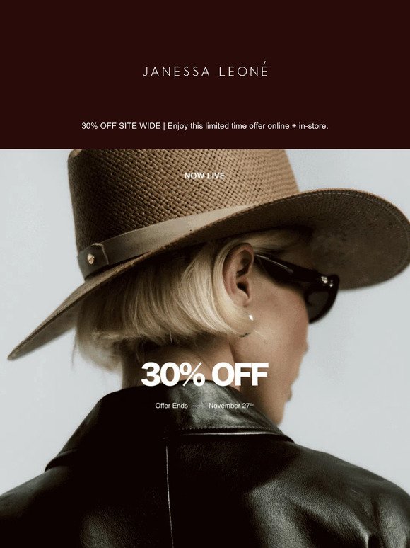 30% OFF___NOW LIVE