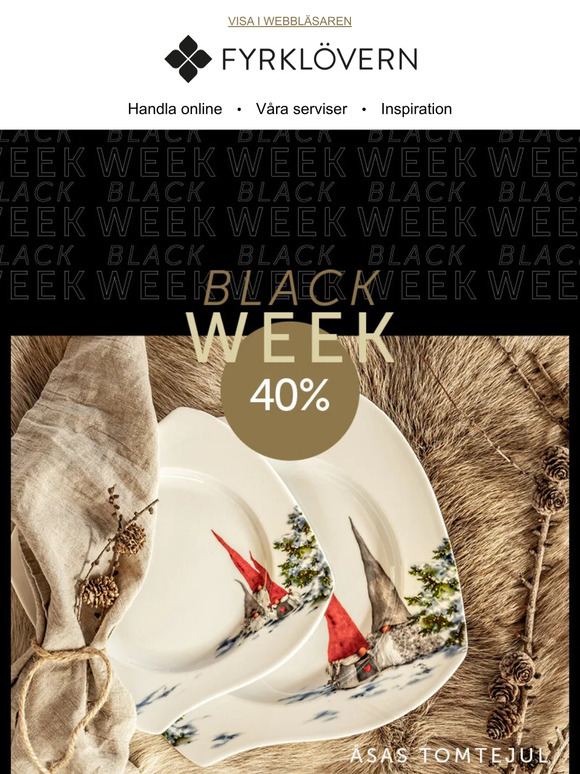 Dagens deal – 40% på julfavoriter 🎄
