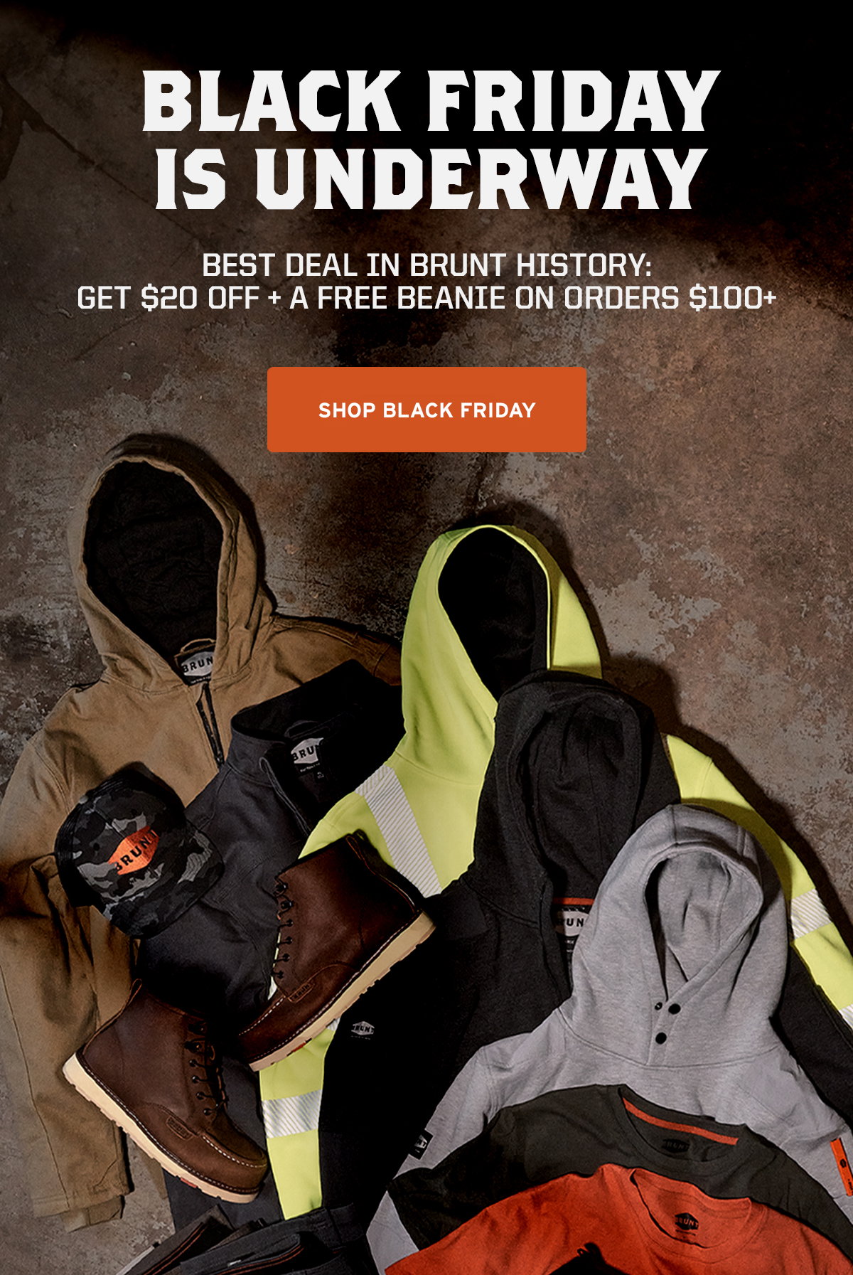 BLACK FRIDAY IS UNDERWAY