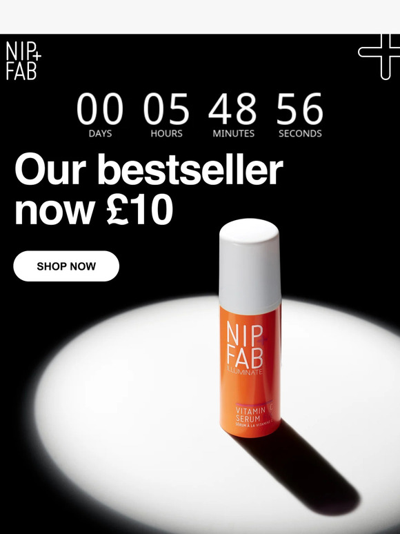 🚨 PRICE DROP: £10 Vitamin C Fix Serum 🚨