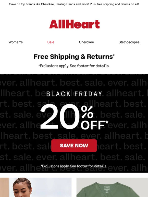 The Black Friday Sale IS HERE! With 20% OFF