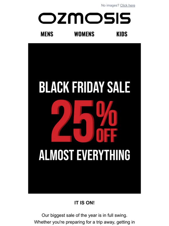 Up To 25% Off Almost Everything