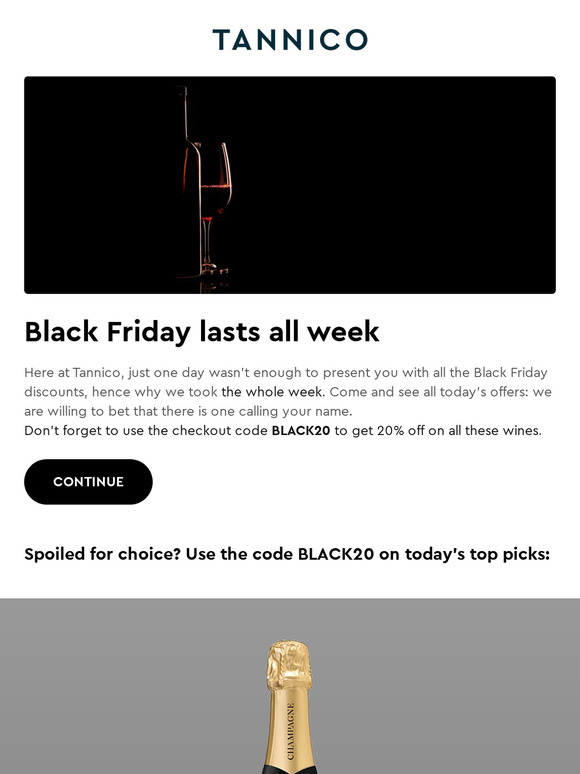 Black Week: the discounts are unstoppable