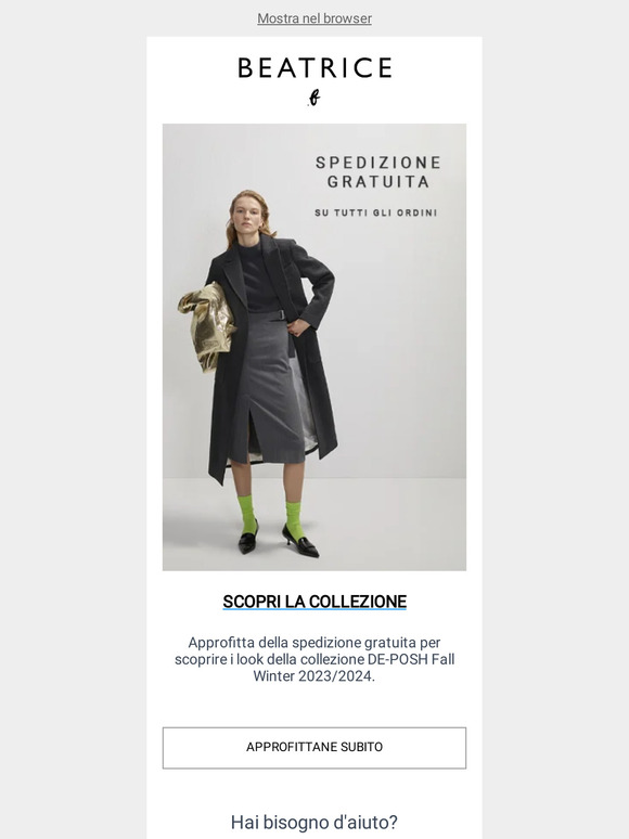 SPEDIZIONE GRATUITA