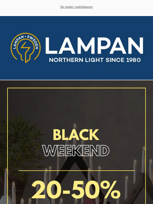 Black Weekend Torsdag-Söndag! 🖤