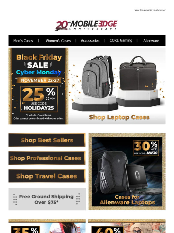 Black Friday Savings! Up to 50% Off