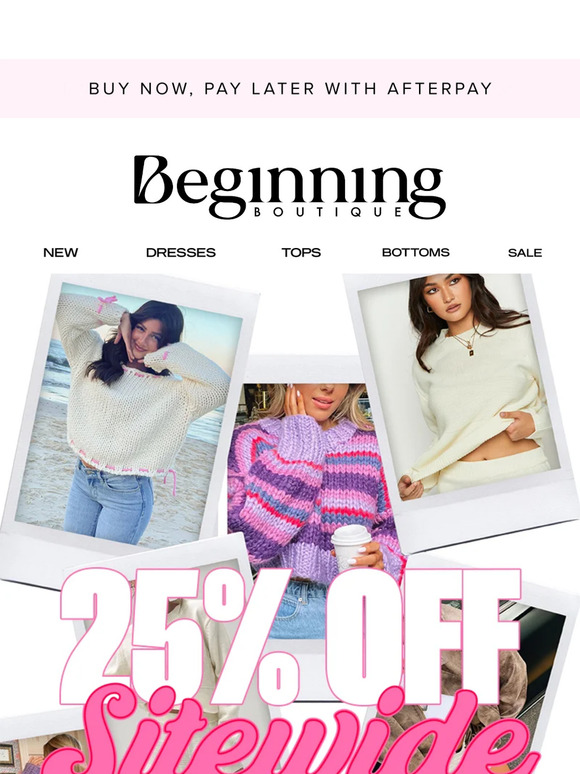 25% OFF Winter Warmers 🔥