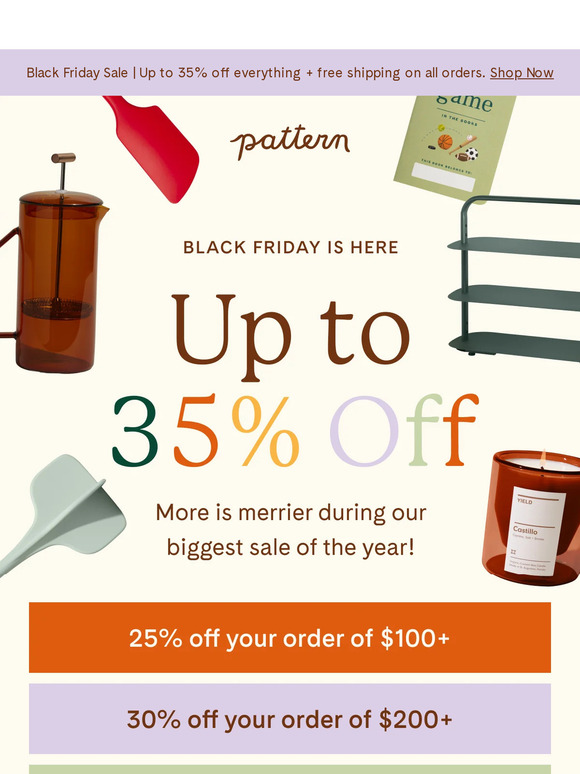 The biggest Black Friday Sale starts now!