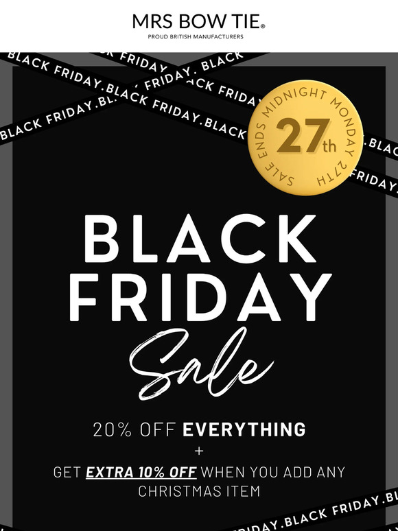 Black Friday EVERYTHING Sale
