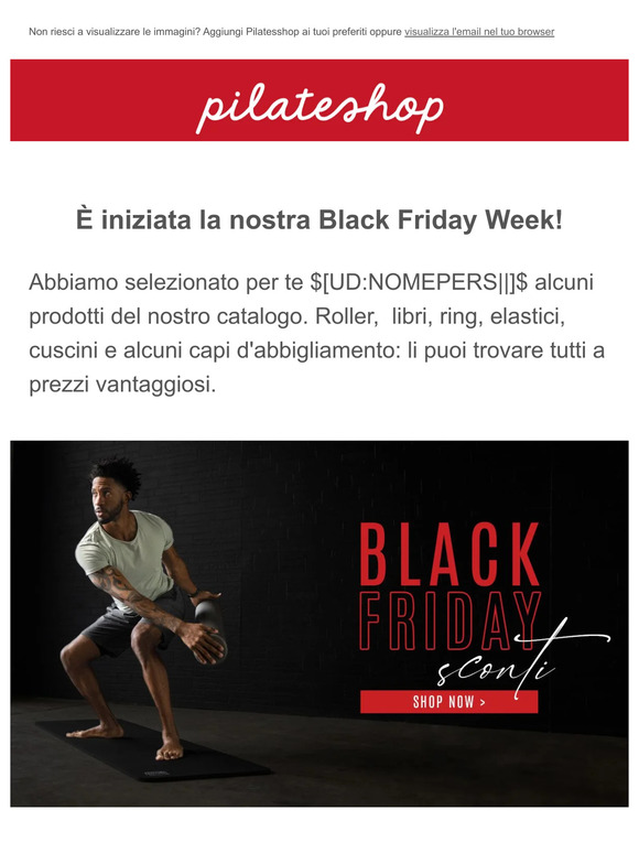 È iniziata la Black Friday Week 😍