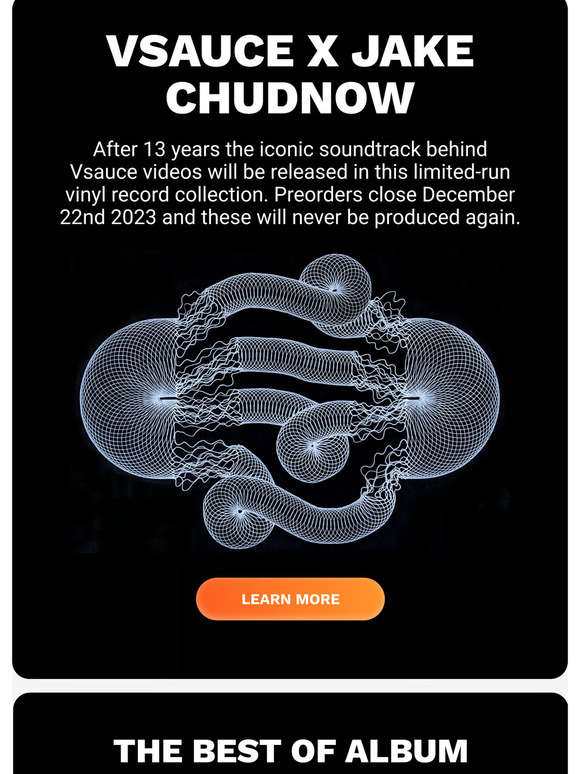 Curiosity Box It s Here The Vsauce Soundtrack Vinyl Record Collection Curiosity Box It s Here The Vsauce Soundtrack Vinyl Record Collection