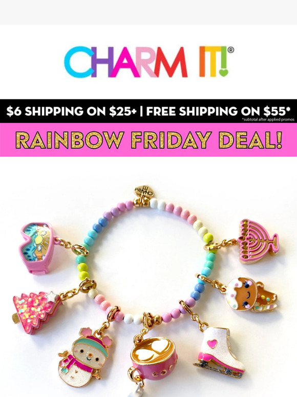 Check charms off the list!  30% OFF inside