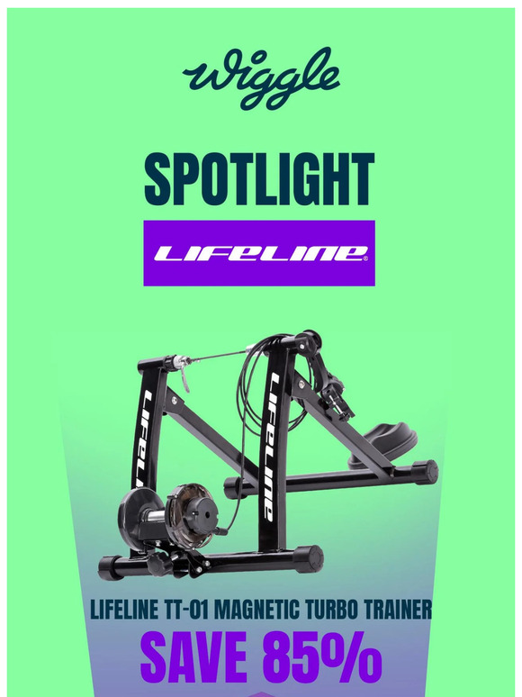 Huge deal - Lifeline turbo trainer save 85%