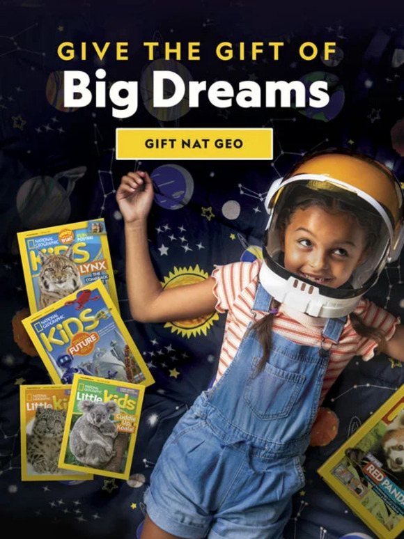 BEST DEALS OF THE YEAR: Get Nat Geo Kids magazines for 25% off!