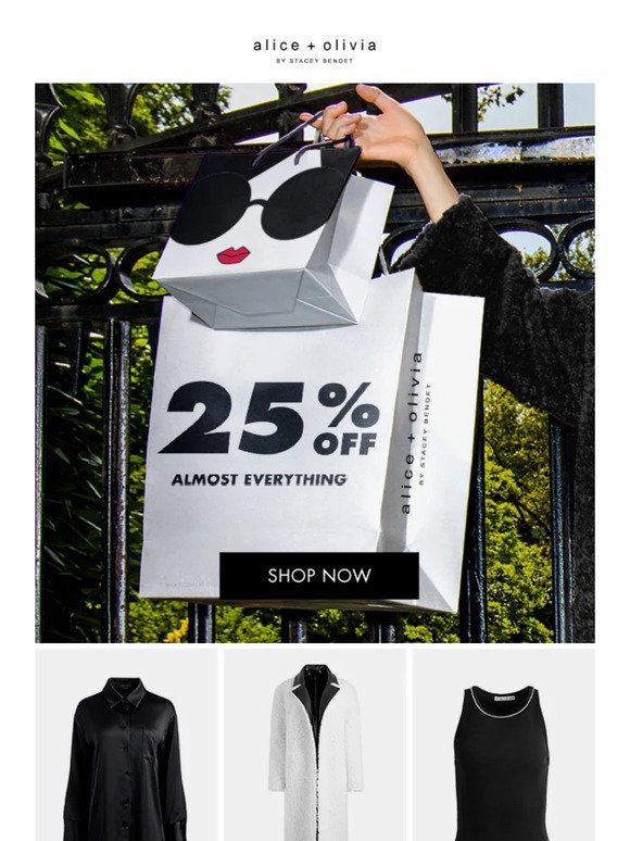 25% Off (almost) Everything!