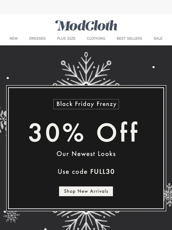 30% OFF New Arrivals 👀