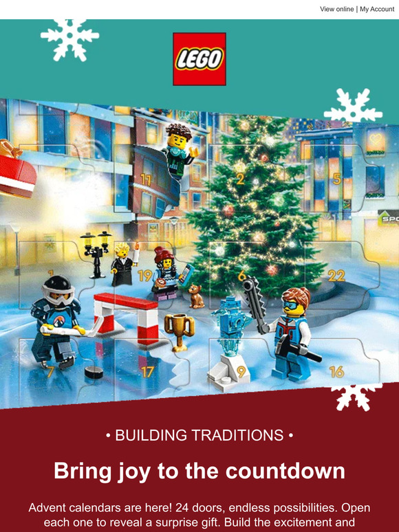 Official LEGO Shop Start the countdown with LEGO® advent calendars