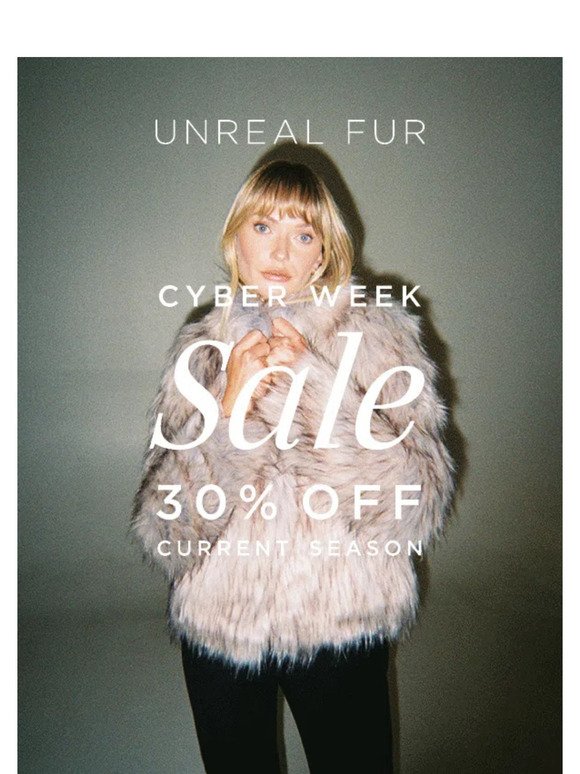 CYBER WEEK | UP TO 60% OFF
