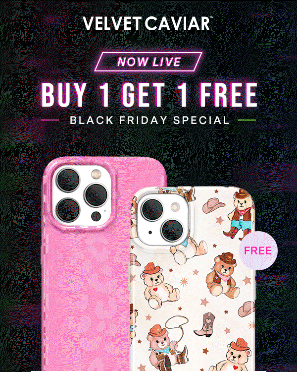Velvet Caviar: BOGO Black Friday = FREE Cases!  | Milled