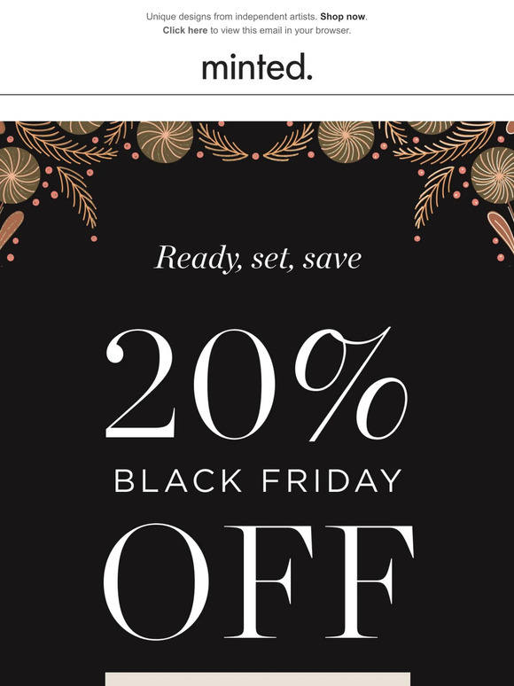 Today only: free shipping + 20% off