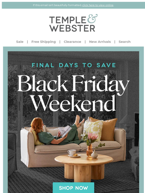 🏴 Black Friday Weekend has arrived