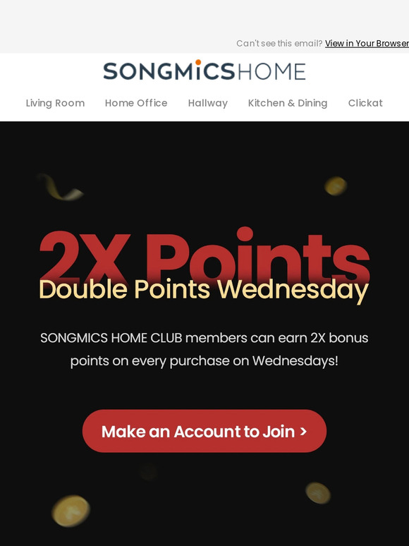 Members Only: Double Points Wednesday
