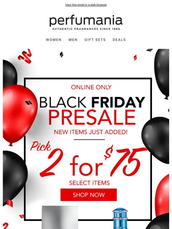 ✨ Pick 2 for $75 | Black Friday Pre-Sale