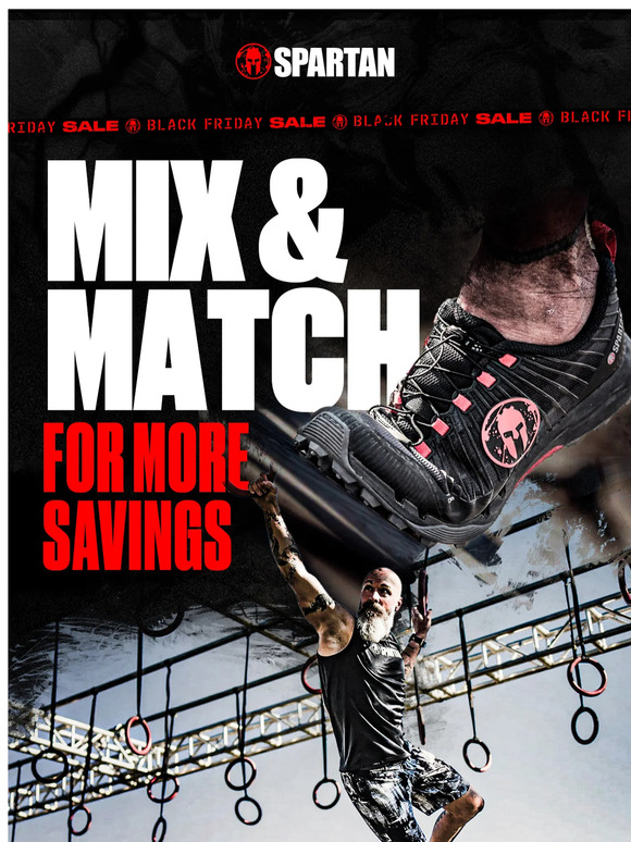 Save on race + gear pairings