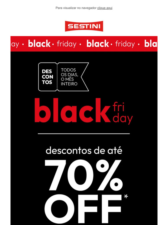 Tem oferta de Black Friday por aqui