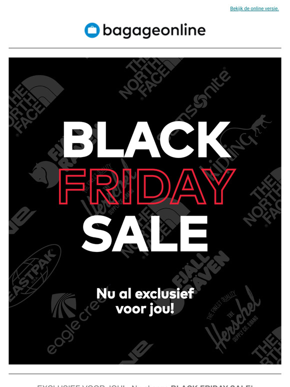 BLACK FRIDAY SALE