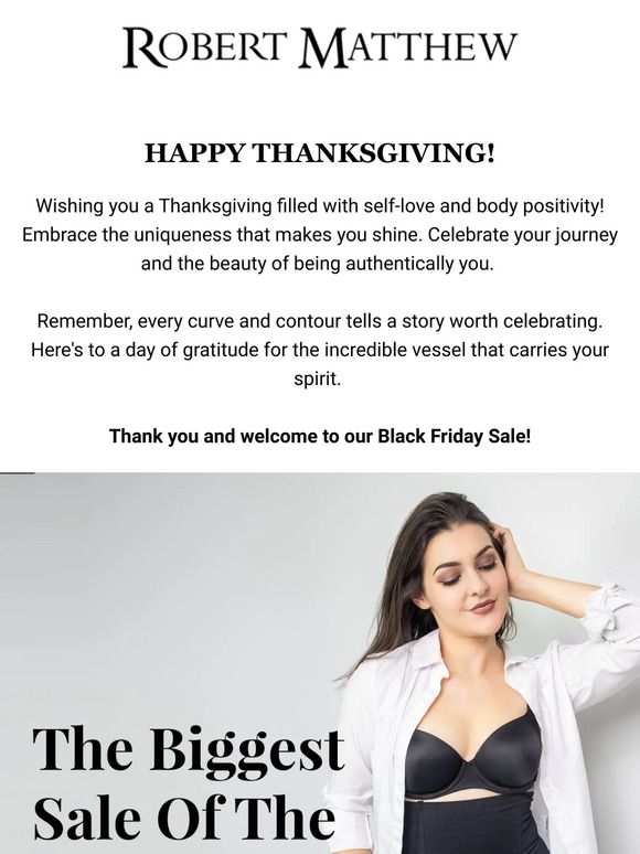 BLACK FRIDAY Deals Start Now! 🔥 Happy Thanksgiving!