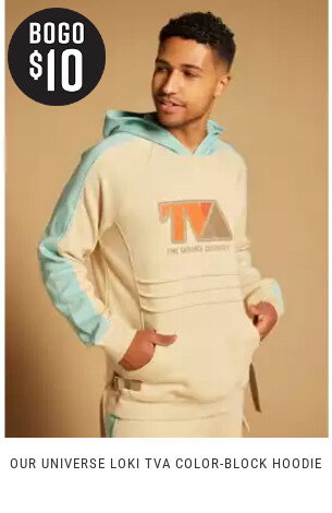 Shop outerwear, buy one, get one $10