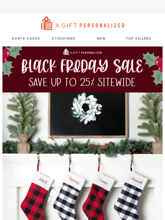 It's Here! Enjoy 25% Off for Black Friday 🖤