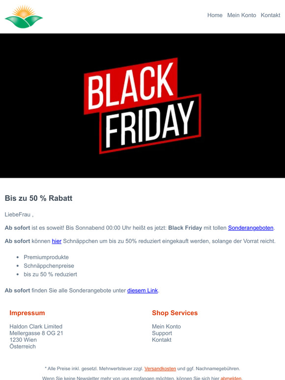 ✔ Black Friday startet jetzt